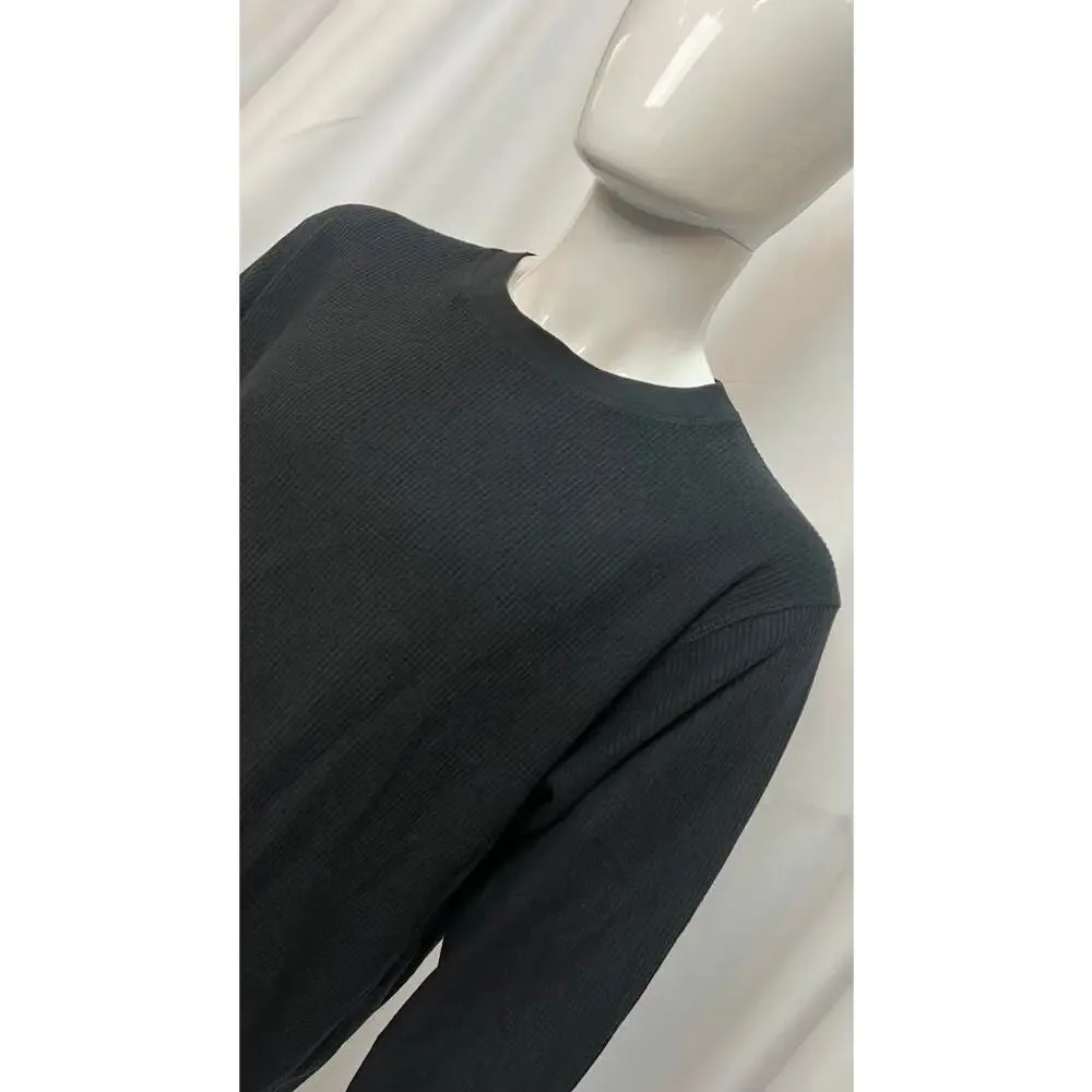 NWT! New Balance‎ Made in USA Long Sleeve Thermal T-Shirt Black XL